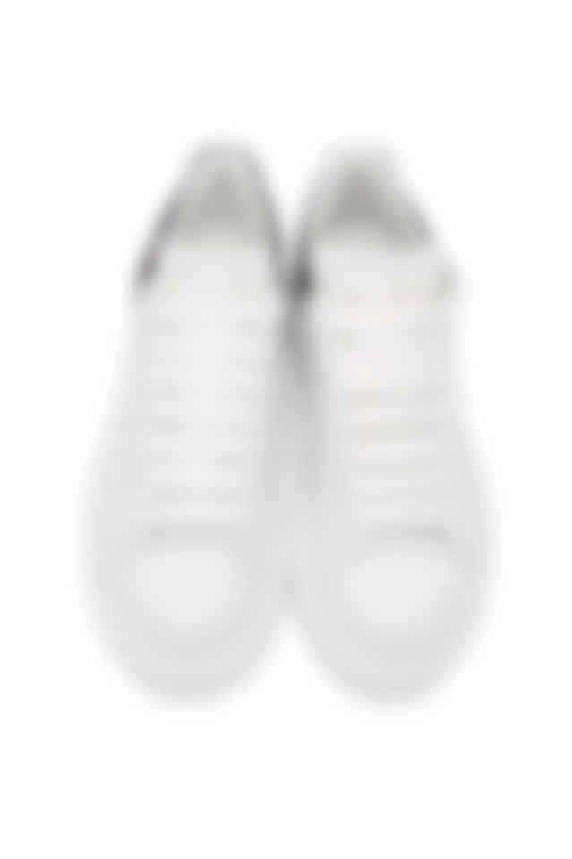 alexander mcqueen white & black oversized sneakers