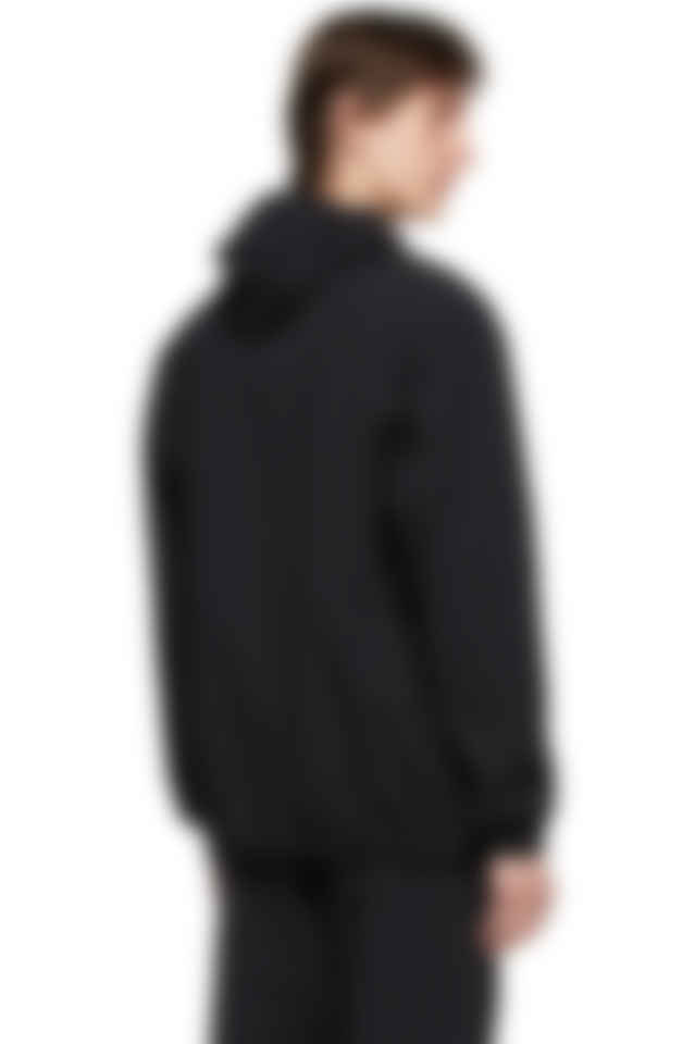 Paul Smith Black Pinstripe Hoodie Ssense