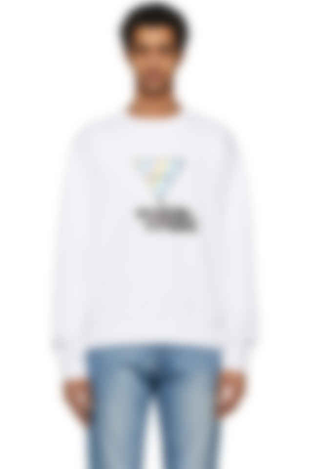 off white rainbow sweatshirt