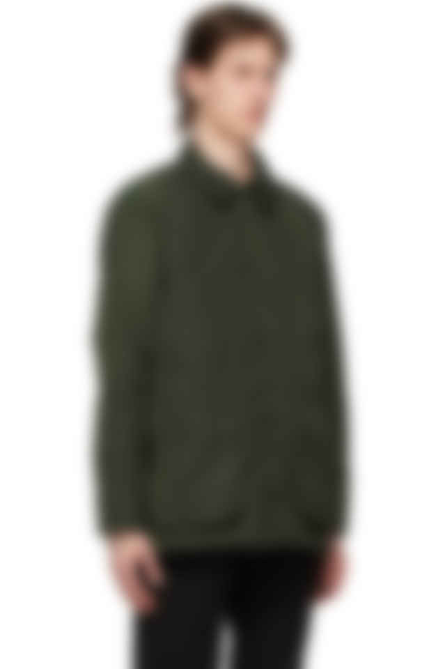 Barbour Green Bedale Tech Casual Jacket Ssense