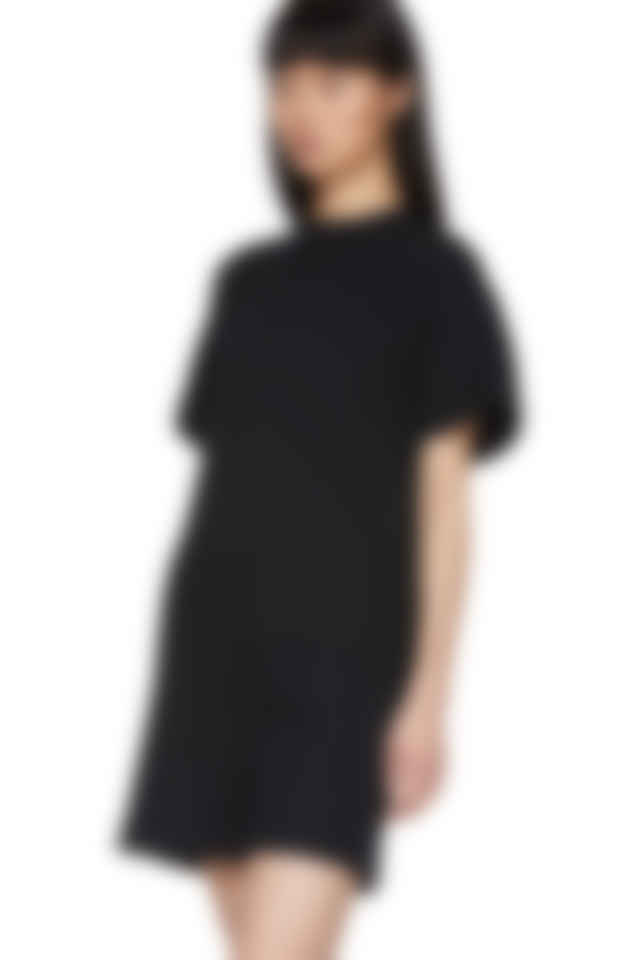 black sweat jumpsuit
