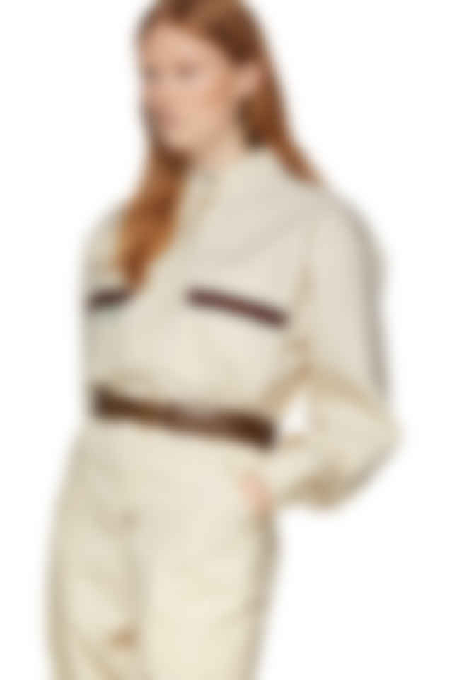 white canvas jumpsuit