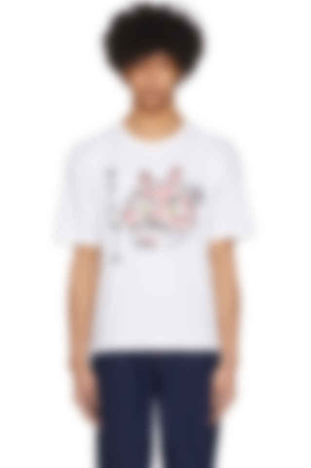 white aka shirt