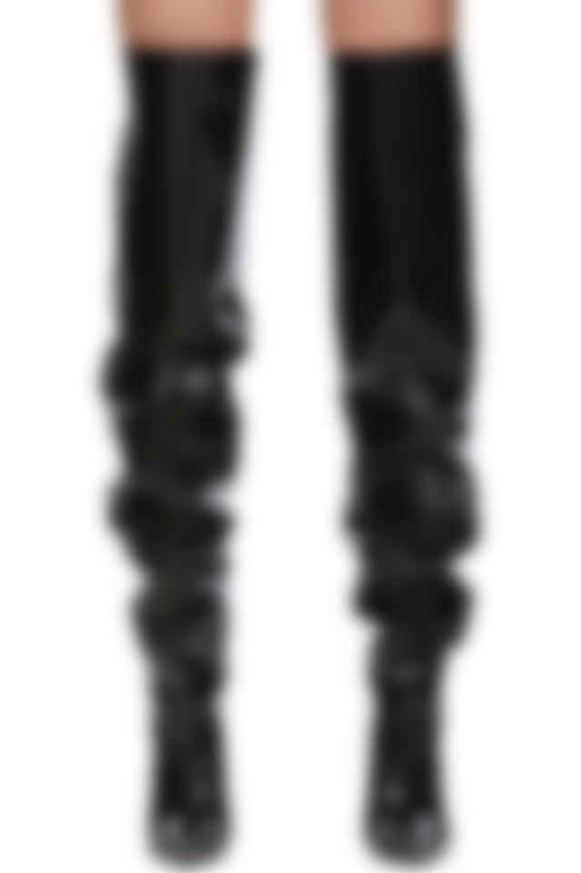 vetements boots thigh high