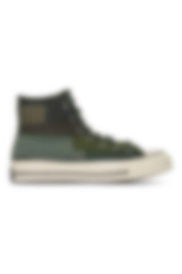 Converse Green Patchwork Chuck 70 High Sneakers Ssense