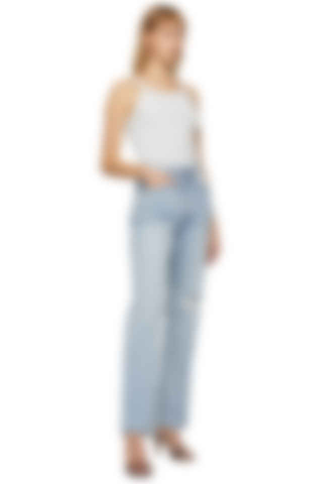Get Wallpaper Re Done Blue 70s Bootcut Denim Ssense For iPhone Free