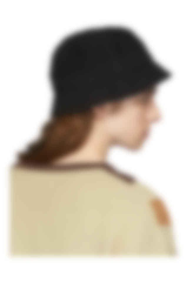 Needles Black Terrycloth Bucket Hat Ssense