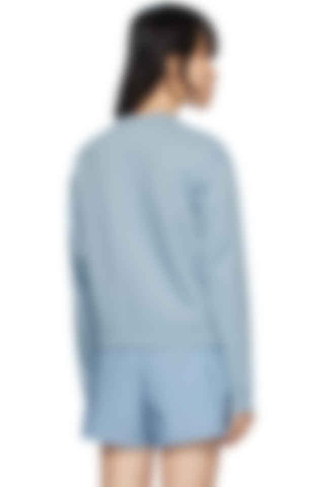 Alexanderwang T Blue Foundation Terry Sweatshirt Ssense