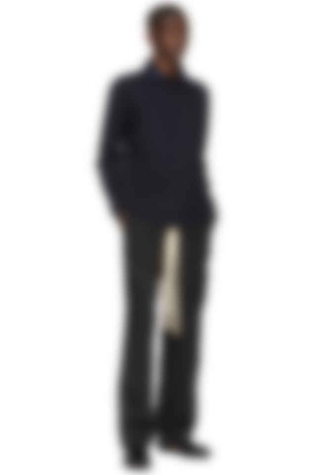 lanvin long sleeve polo
