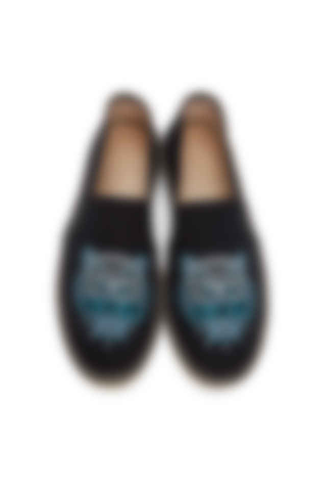 kenzo tiger espadrilles black