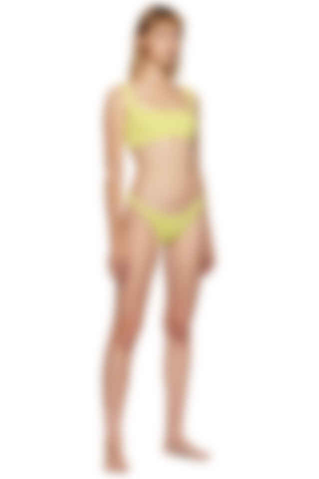 hunza g yellow bikini