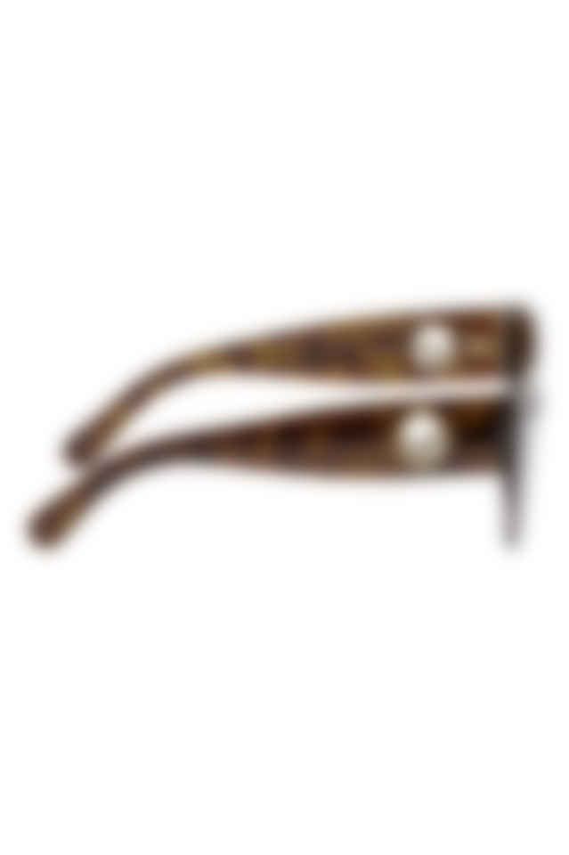 Fendi Tortoiseshell F Is Fendi Cat Eye Sunglasses Ssense