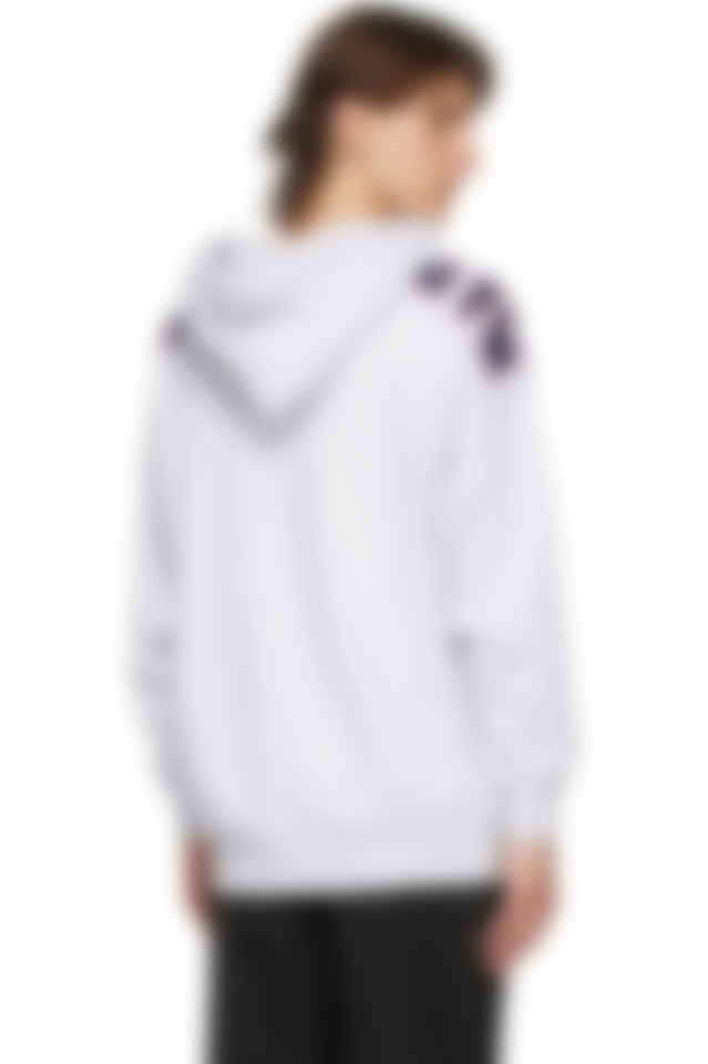 palm angels grey hoodie