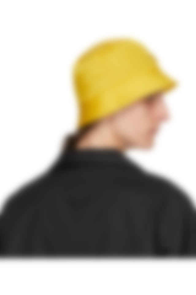 yellow prada bucket hat