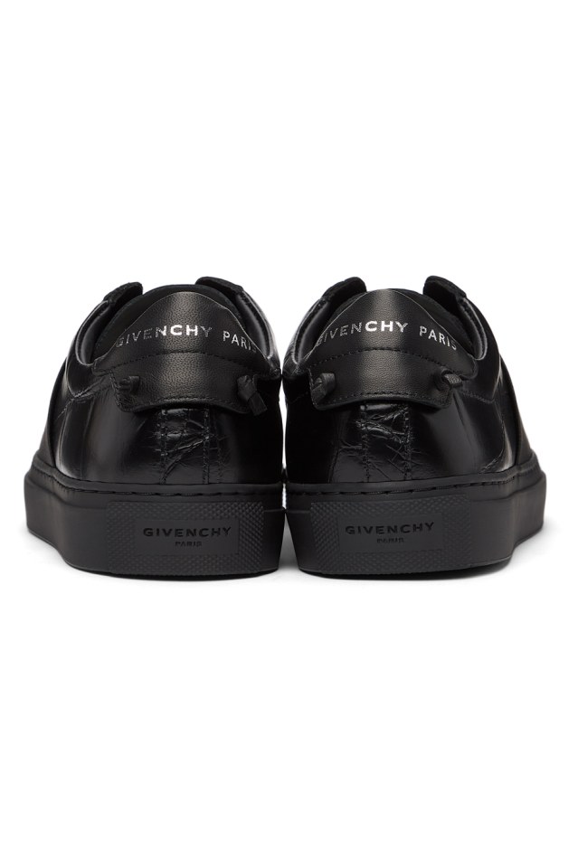 givenchy black urban knots sneakers
