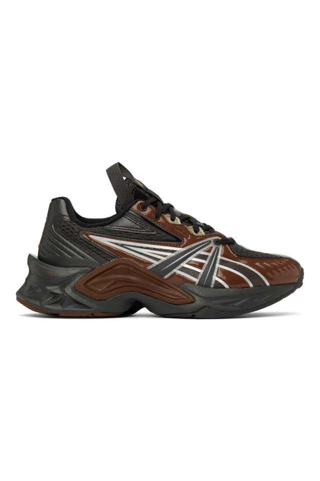 Black & Brown HN2-S Protoblast Sneakers by Asics on Sale