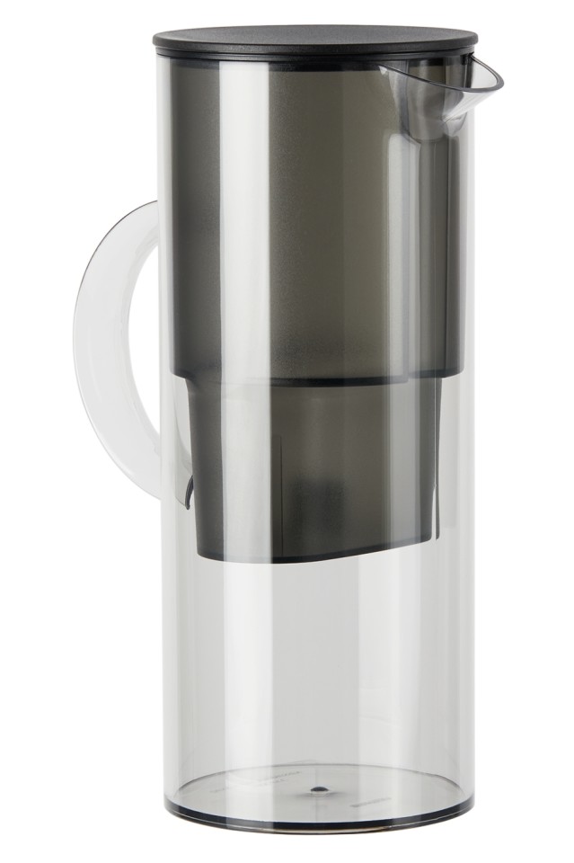 Grey Water Filter Jug, 2L by Stelton SSENSE