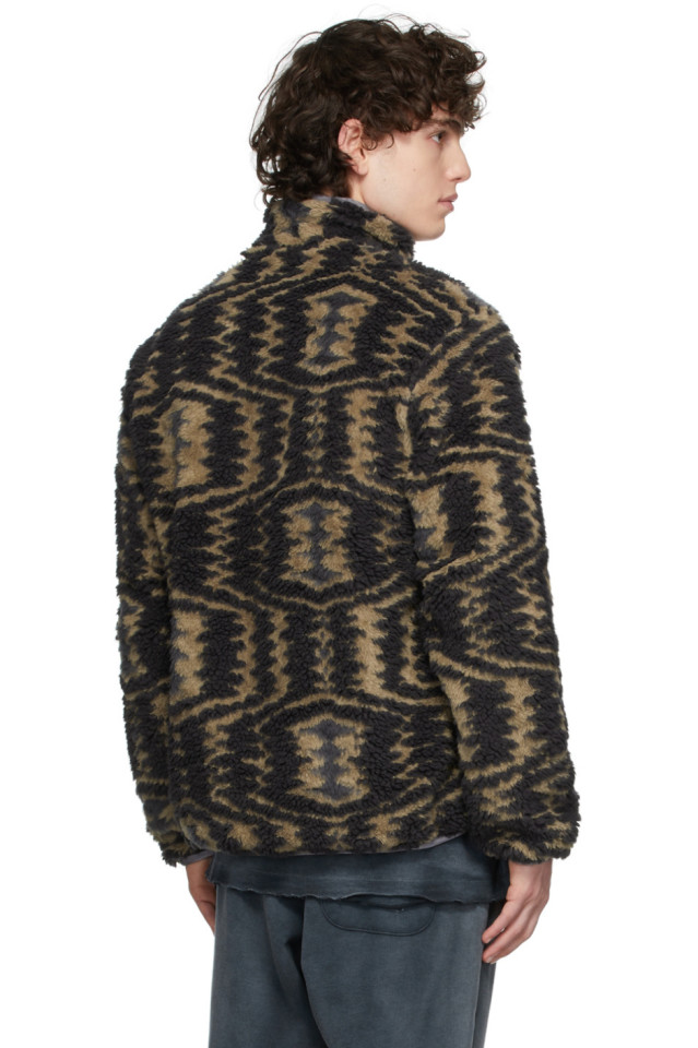 Black Polar Fleece Jacket 