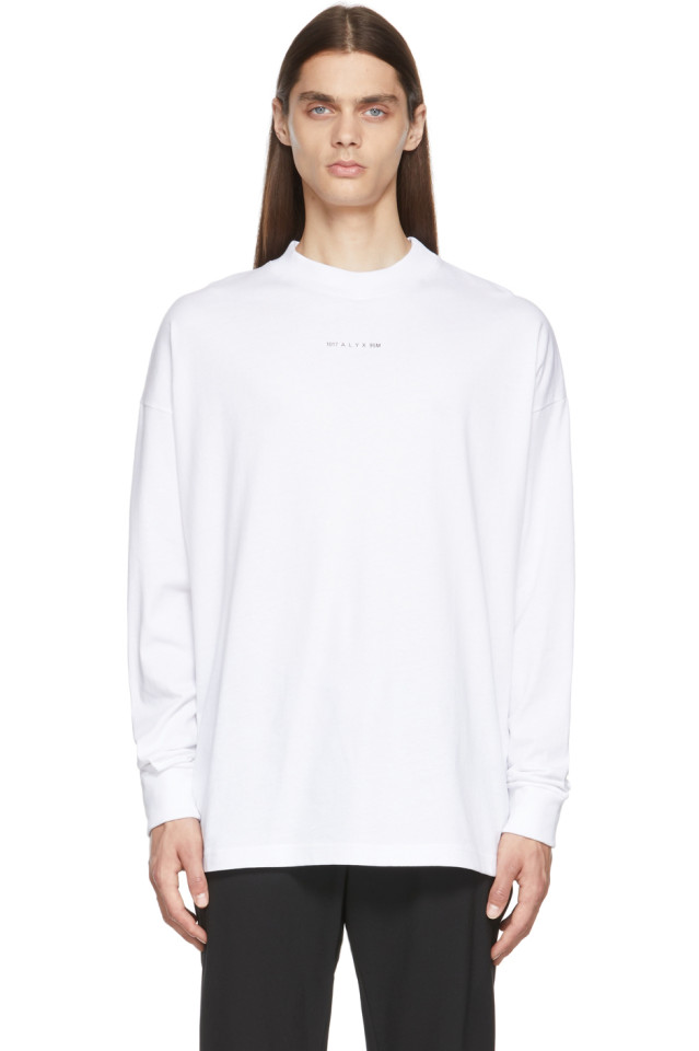 ファッションの 1017 アリクス エスエム メンズ Tシャツ トップス T-shirts Ivory