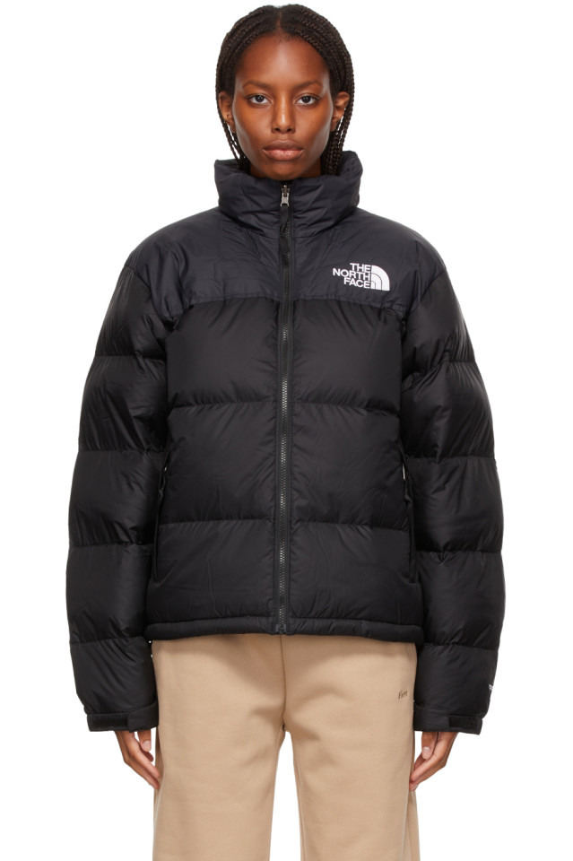 North face nuptse womens black best sale