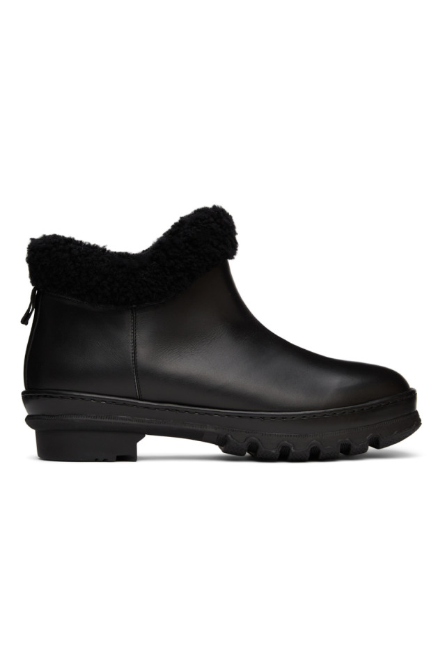 Black Garden Boots by Legres on Sale