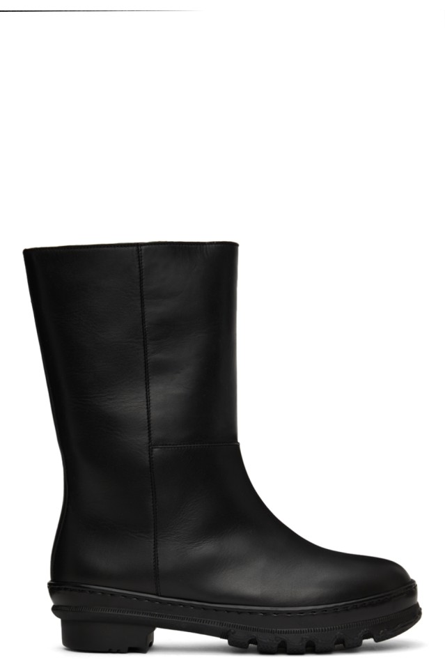 Black Garden Tall Boots by Legres on Sale