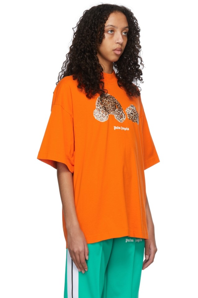 Orange Leopard Bear T-Shirt