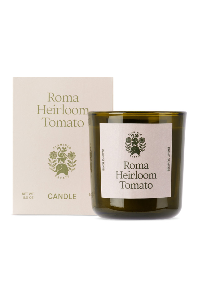 Roma Heirloom Tomato Candle, 8oz by Flamingo Estate | SSENSE