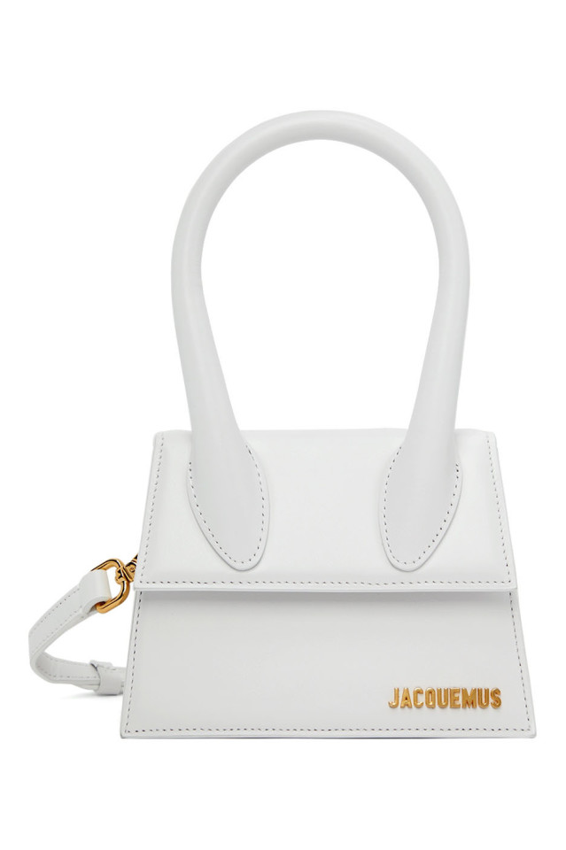 Jacquemus: White 'Le Chiquito Moyen' Bag | SSENSE