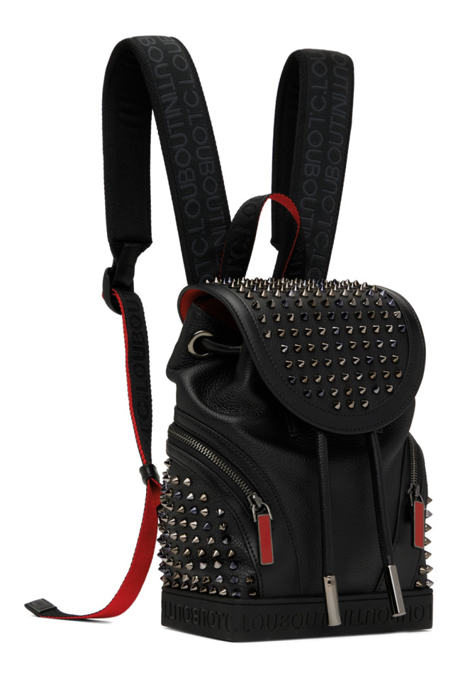 Black Small Explorafunk Backpack 