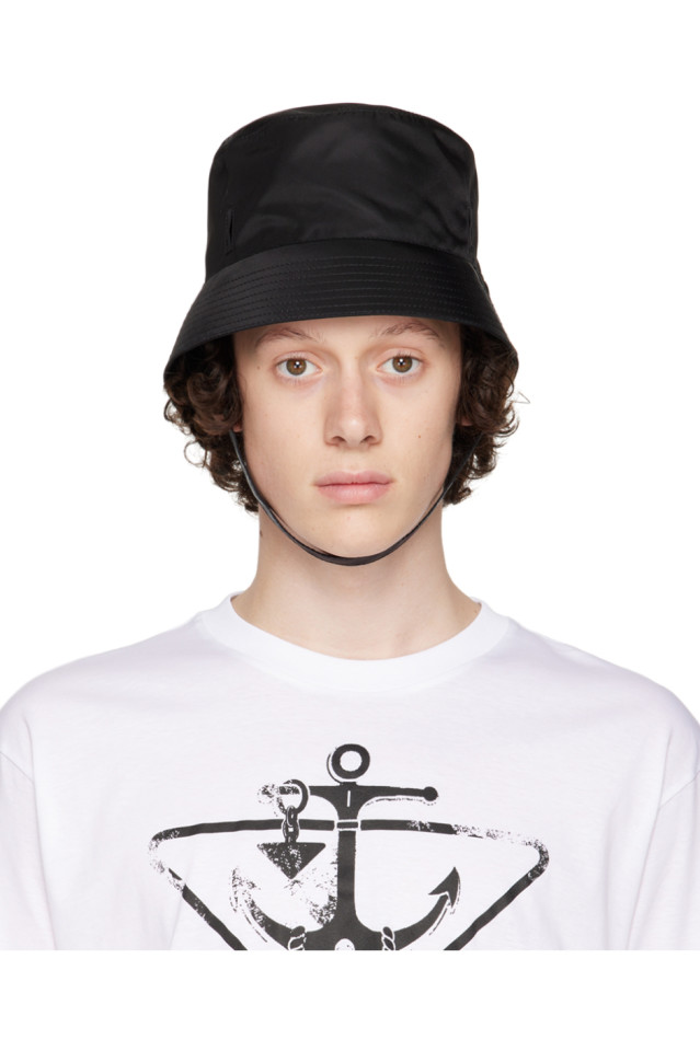ssense prada bucket hat