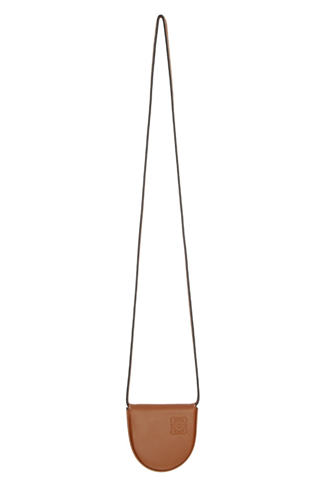Tan Mini Heel Pouch