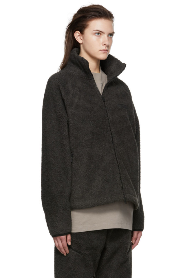 Fear of God ESSENTIALS - Black Polyester Sweater