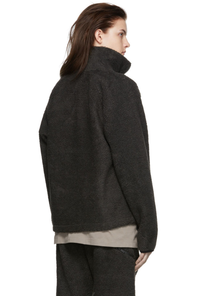 Fear of God ESSENTIALS - Black Polyester Sweater