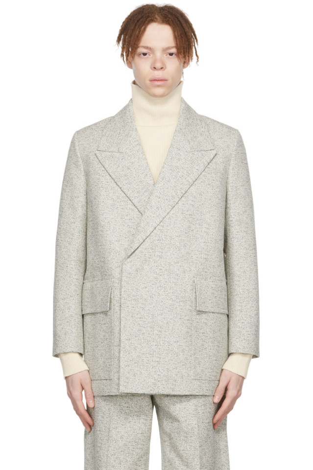 Ssense off white blazer 2025