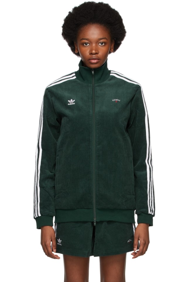 Adidas corduroy shop track jacket