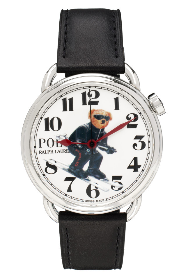 Black polo watch discount