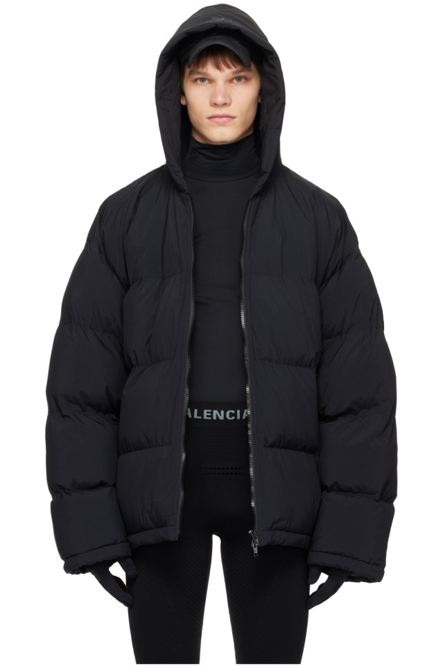 Black sporty jacket sale