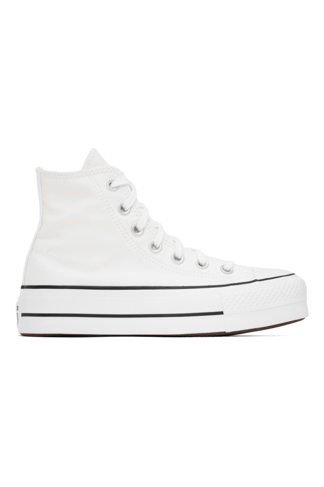 White All Star Platform Sneakers TRENBE