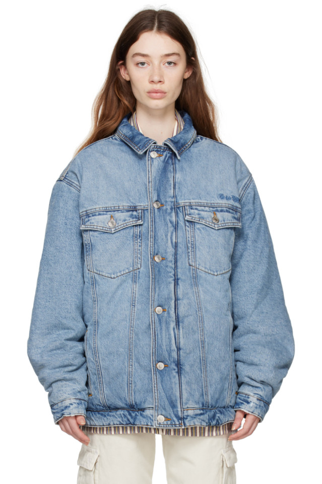 Insulated blue jean jacket outlet