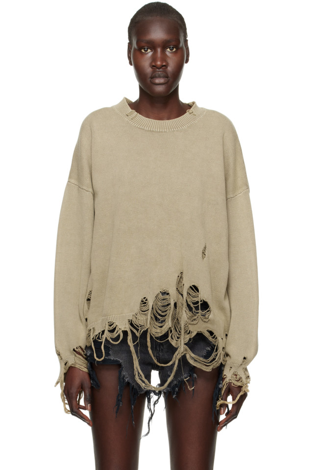 Khaki sweater online
