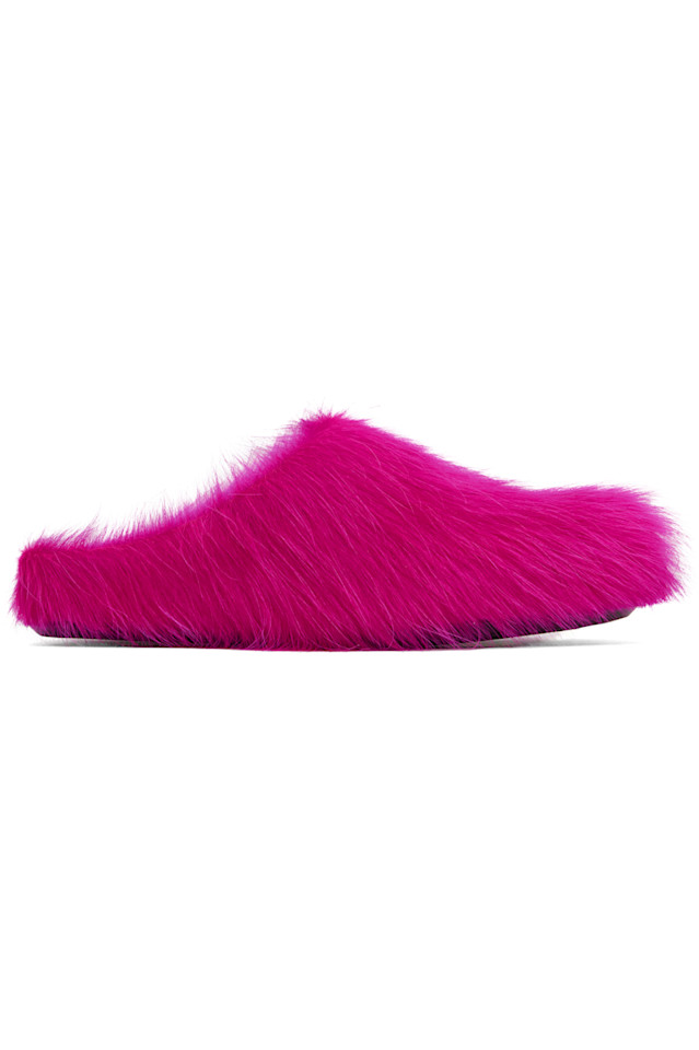 Pink Fussbett Sabot Slip-on Loafers