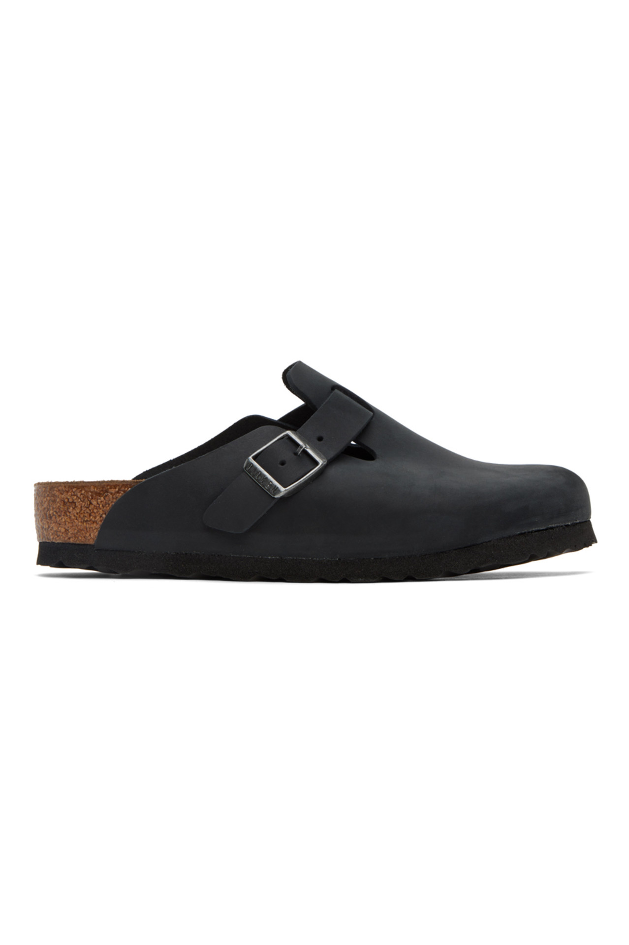 SSENSE Black Regular Boston Loafers