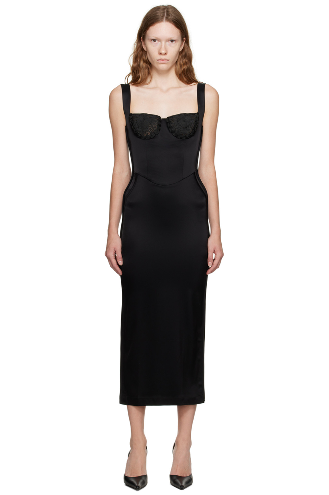 Paris Georgia Black Micah Midi Dress