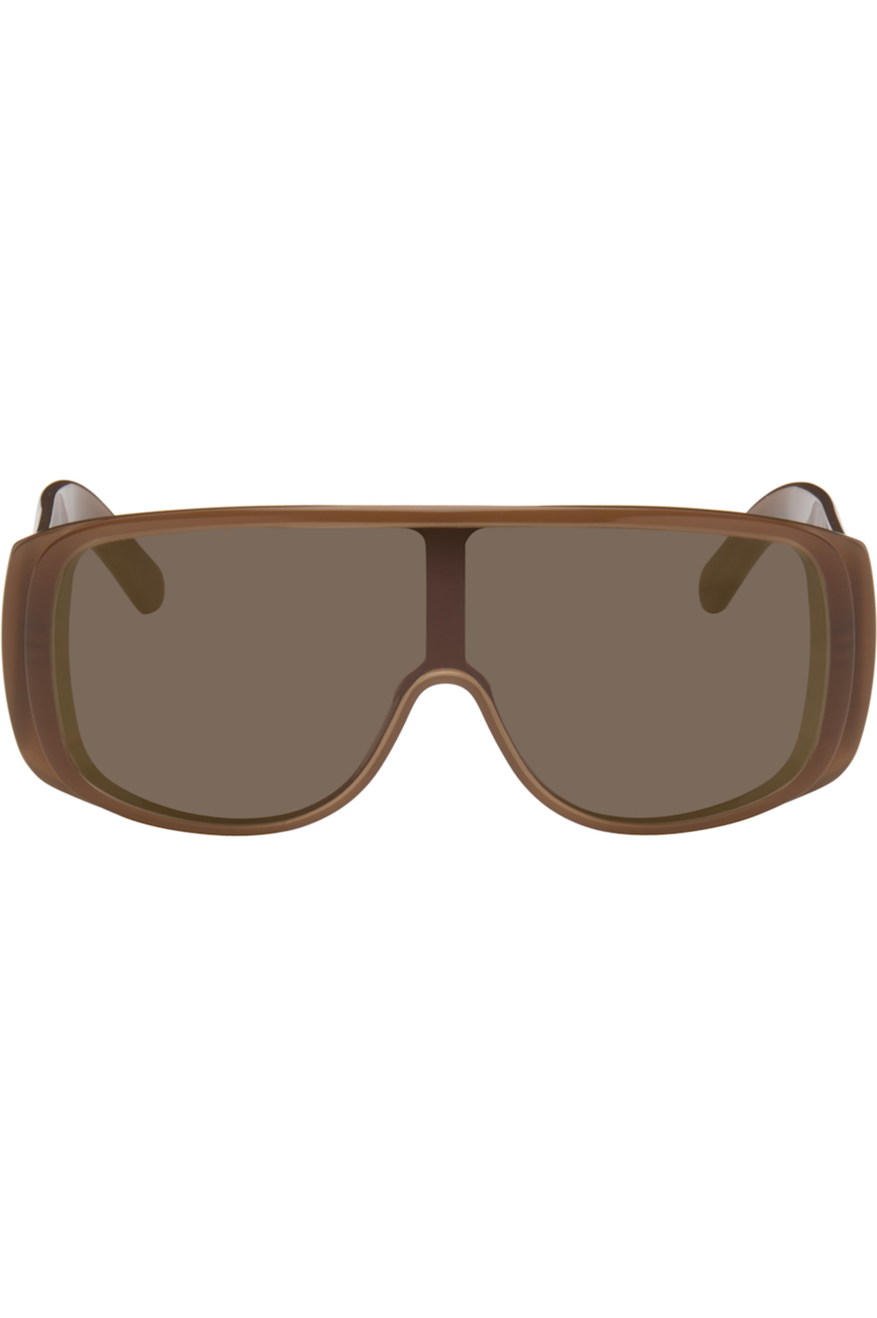 Brown Mask Sunglasses