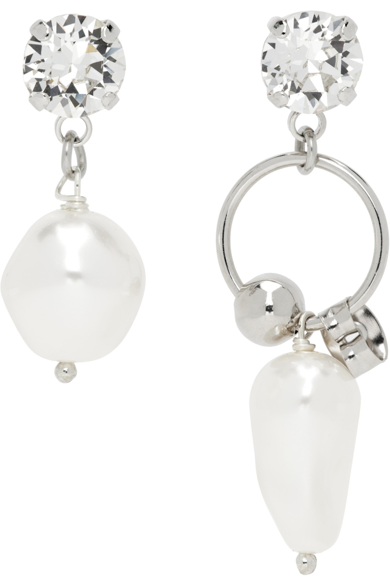 SSENSE SSENSE Exclusive Stan Crystal Earrings
