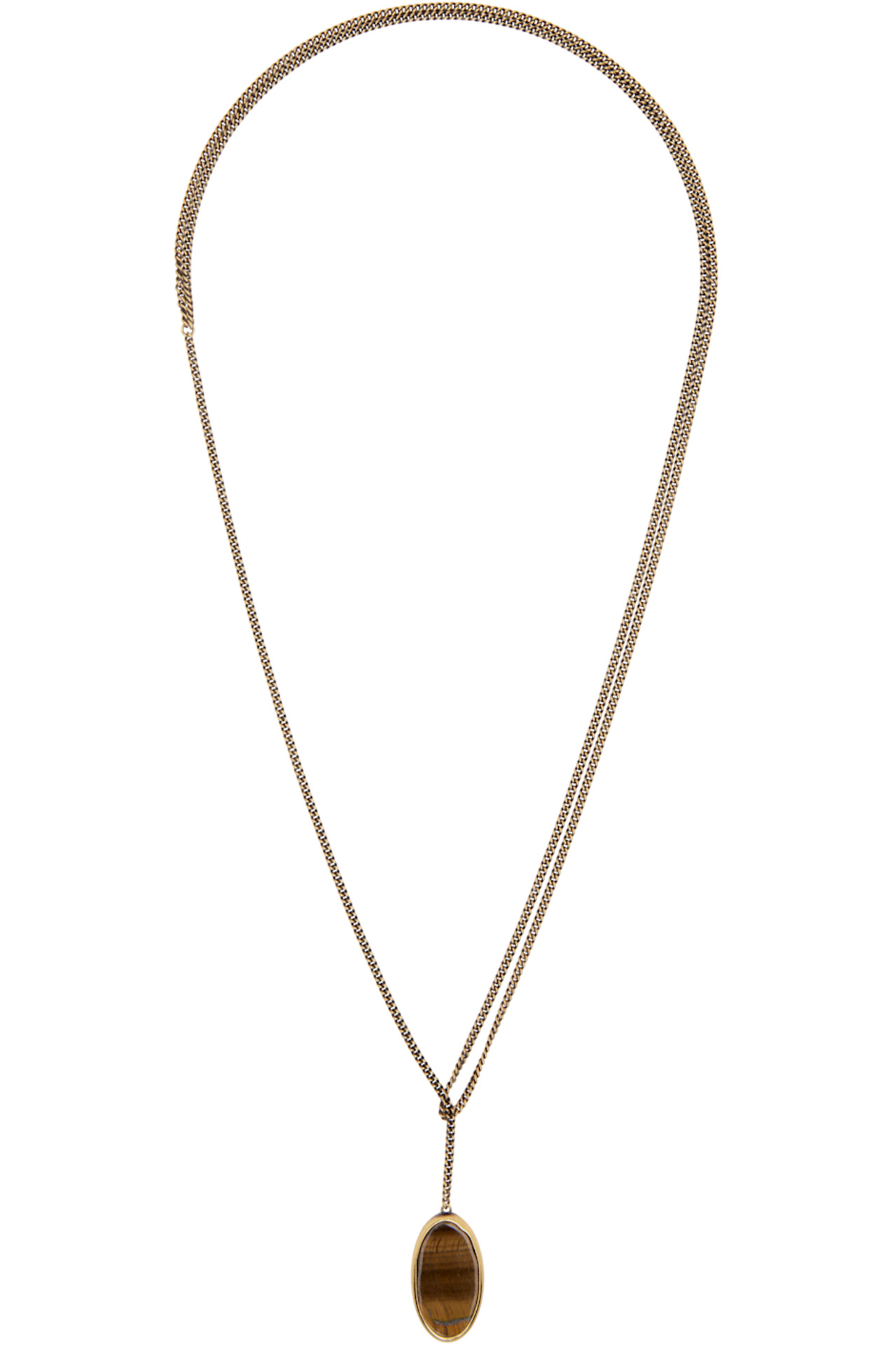 SSENSE Curb Chain Necklace