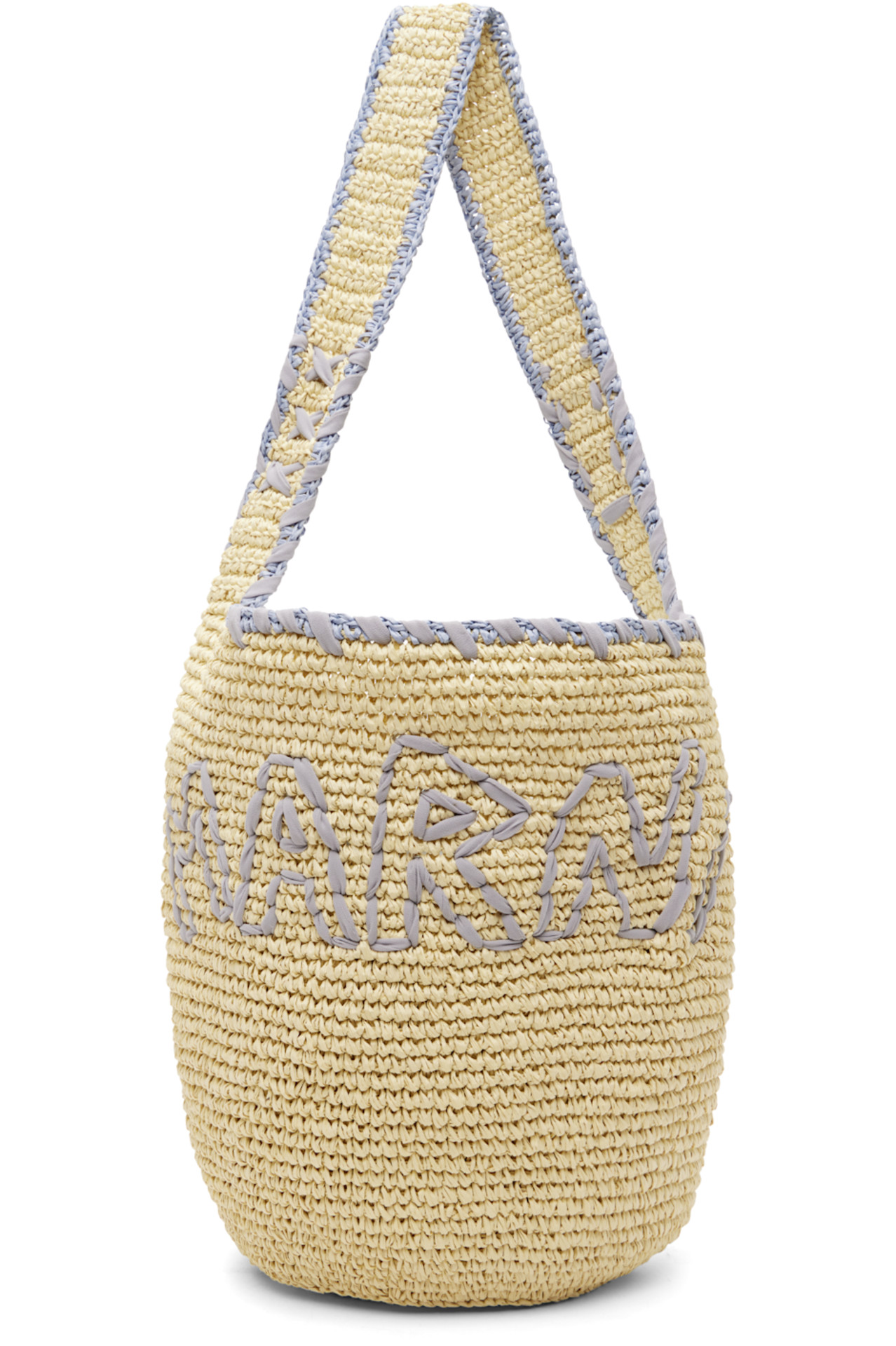 Marni Beige Nassa Medium Tote