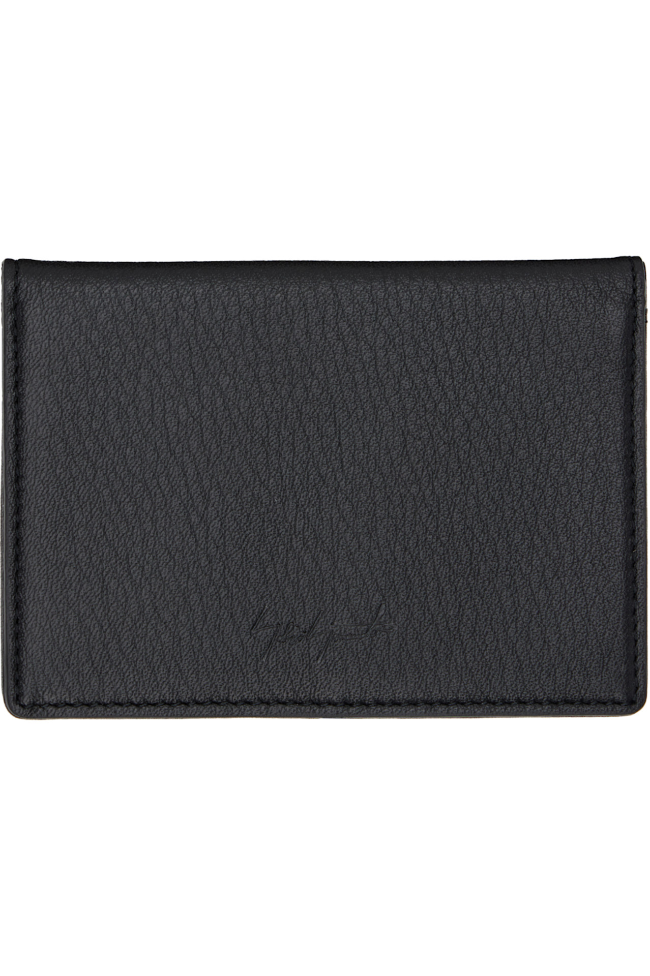 SSENSE Black Leather Bifold Card Holder