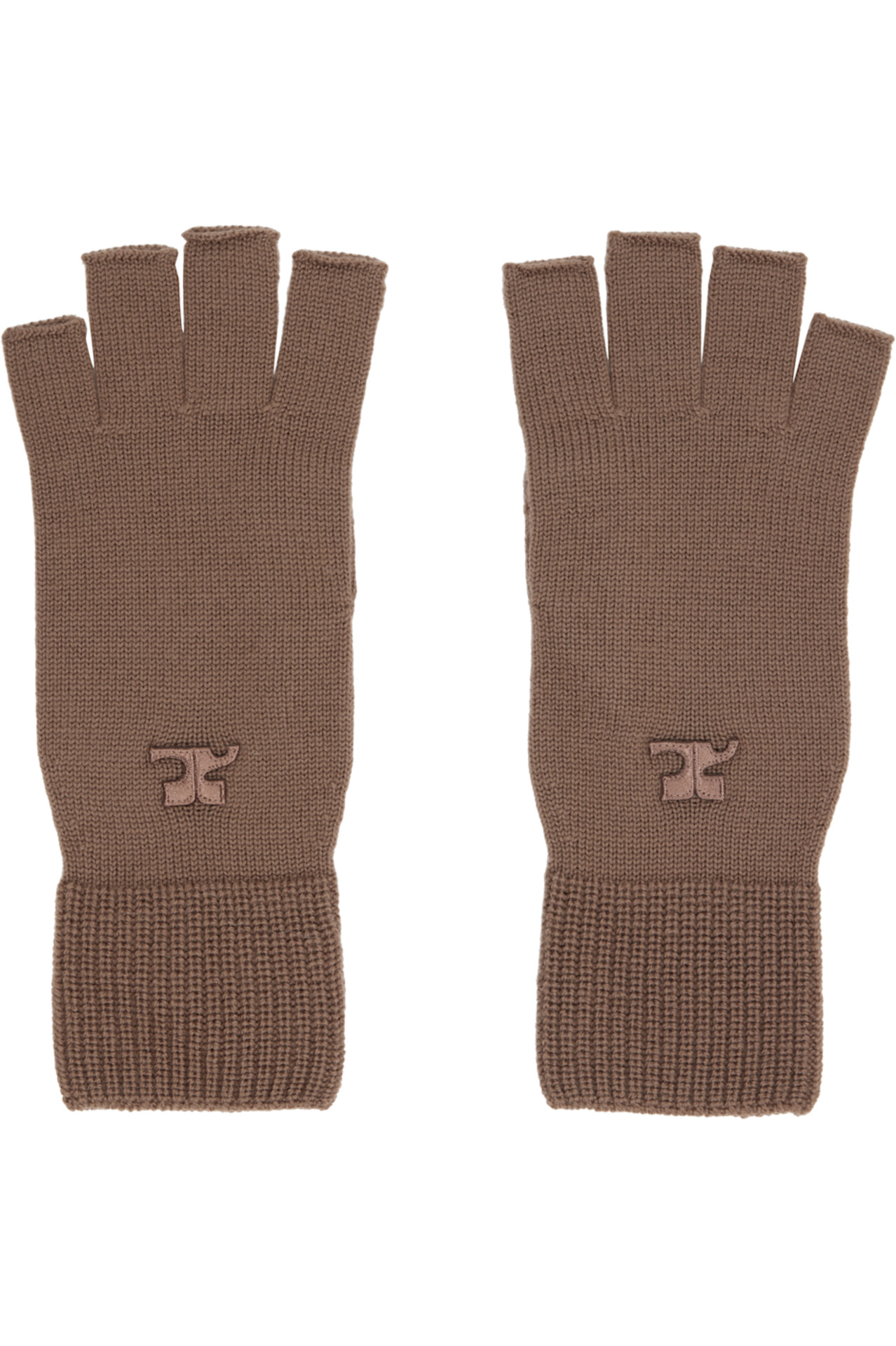 SSENSE Brown AC Wool Gloves